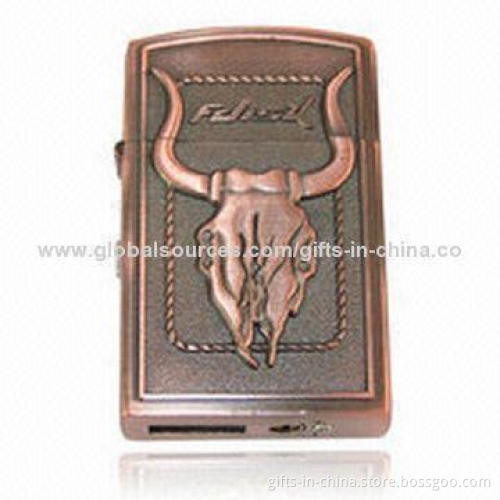 Metal 8GB USB Flash Drive, Free Logo Cost, Uses Branded A Grade Microchips